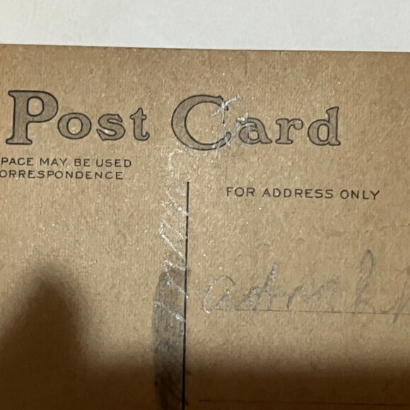 1909 Happy New Year Post Card with 1910 Calendar - Picture 6 of 7